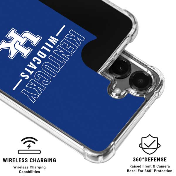 University of Kentucky Wildcats Galaxy S26 Plus Clear Case