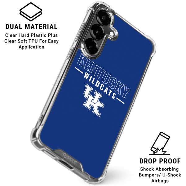 University of Kentucky Wildcats Galaxy S26 Plus Clear Case