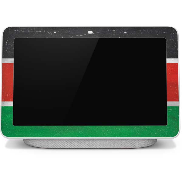 Kenya Flag Distressed Google Home Hub Skin