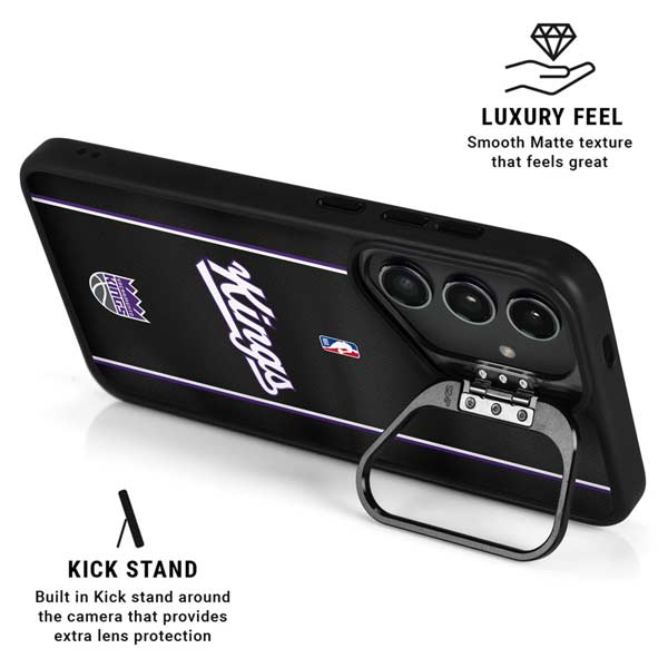 NBA Sacramento Kings Jersey Galaxy S26 Plus Kickstand Case