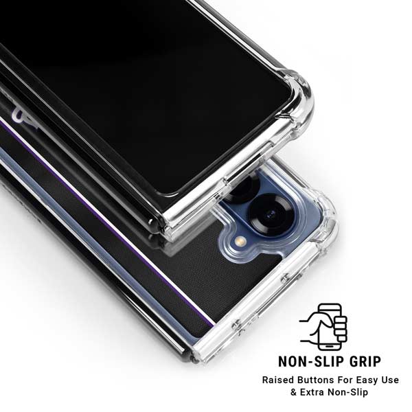 NBA Sacramento Kings Jersey Galaxy Z Fold7 Clear Case