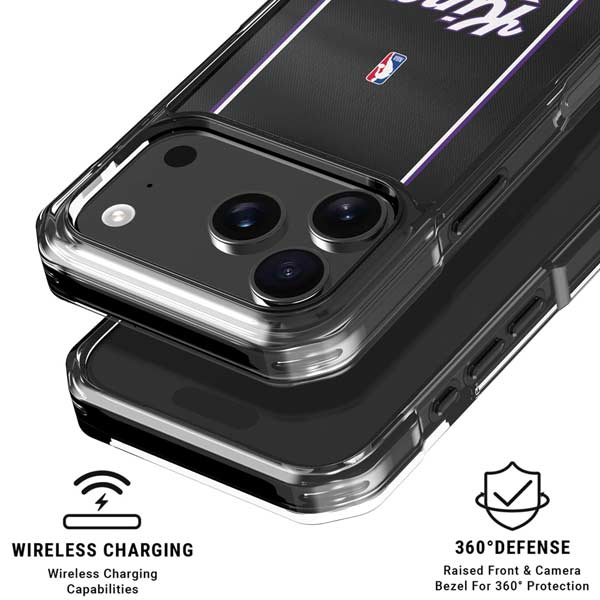 NBA Sacramento Kings Jersey iPhone 17 Pro Clear Case