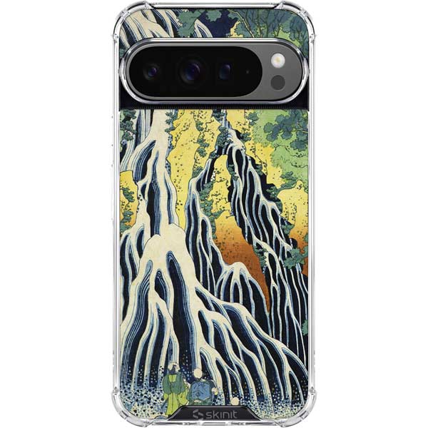 Kirifuri Falls in Kurokawa Mountain by Hokusai Google Pixel 10 Pro XL Clear Case