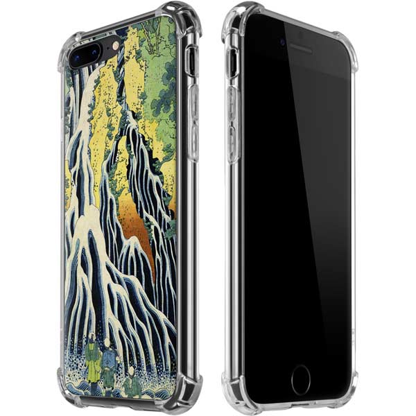 Kirifuri Falls in Kurokawa Mountain by Hokusai iPhone Cases