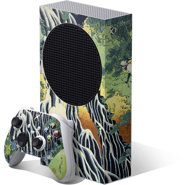 Kirifuri Falls in Kurokawa Mountain by Hokusai Xbox Series S Skins