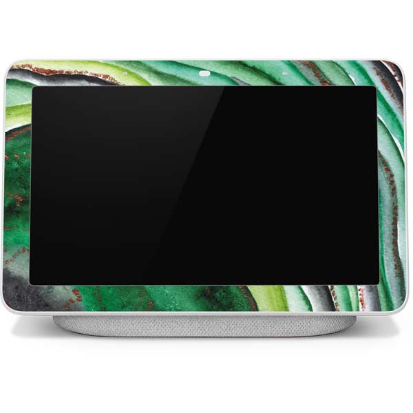 Kiwi Watercolor Geode Google Home Hub Skin