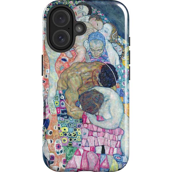 Klimt - Death and Life by Klimt iPhone 16 Magsafe Impact Case