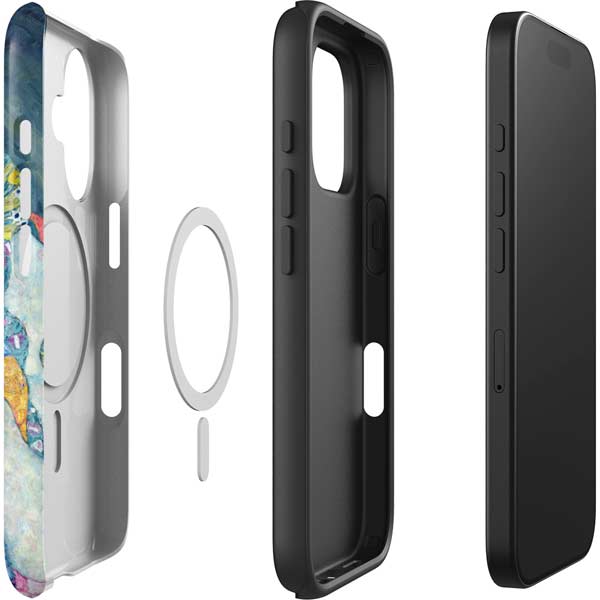 Klimt - Death and Life by Klimt iPhone 16 Magsafe Impact Case