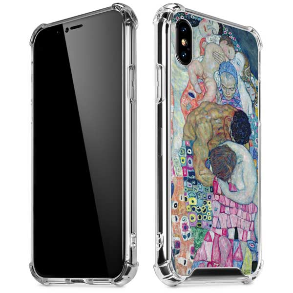 Klimt - Death and Life by Klimt iPhone X/XS Clear Case