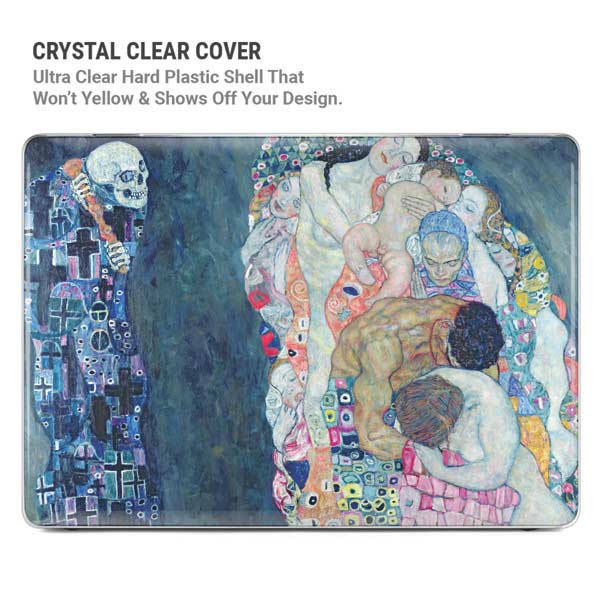 Klimt - Death and Life by Klimt MacBook Cases