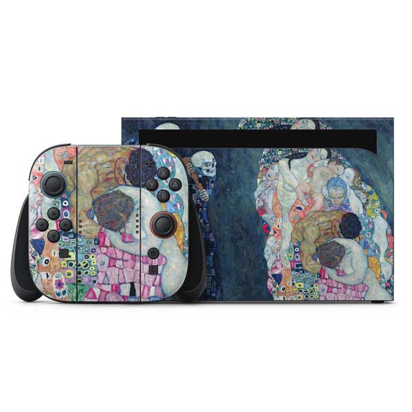 Klimt - Death and Life by Klimt Nintendo Switch 2 (2025) with Joy-Con Skin