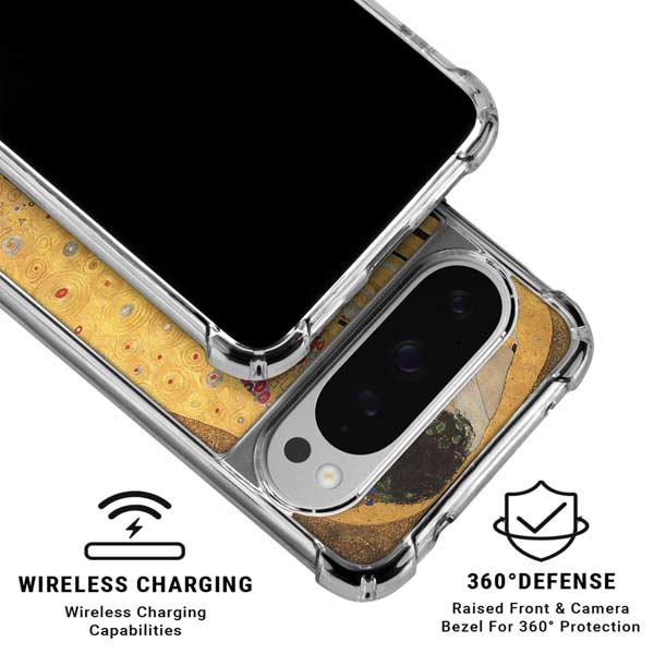 Klimt - The Kiss by Klimt Google Pixel 10 Pro Clear Case