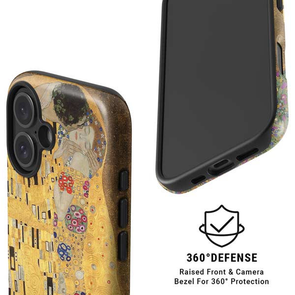 Klimt - The Kiss by Klimt iPhone 16 Plus Magsafe Impact Case