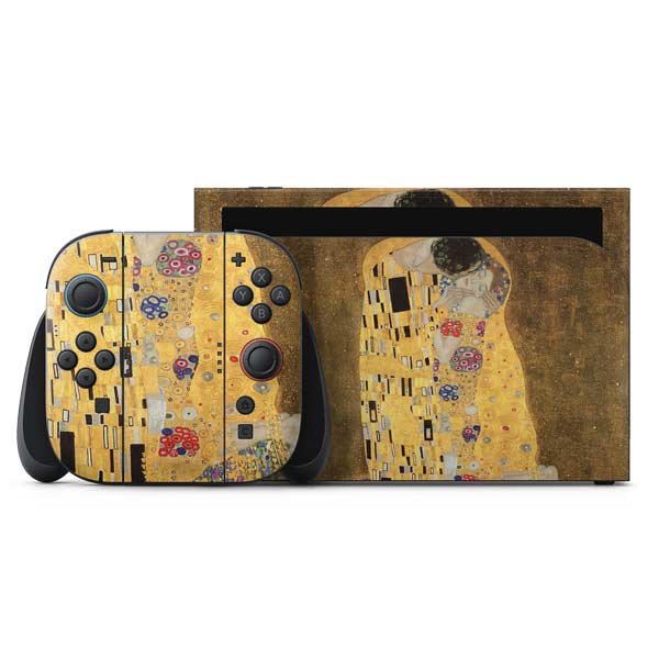 Klimt - The Kiss by Klimt Nintendo Switch 2 (2025) with Joy-Con Skin