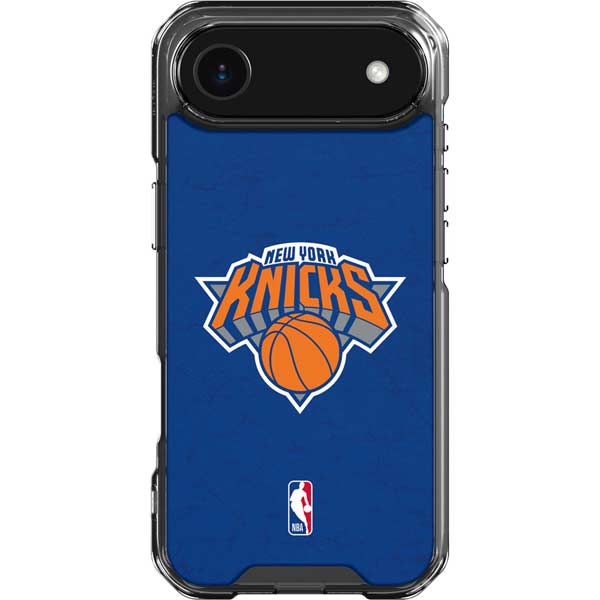 NBA New York Knicks Distressed iPhone 17 Air Clear Case