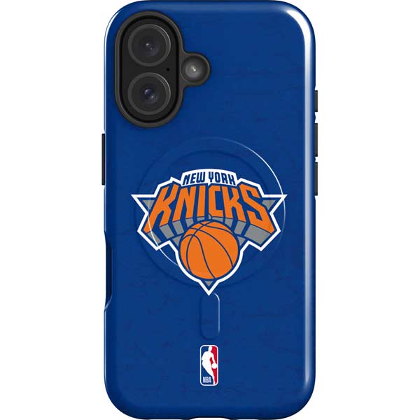 NBA New York Knicks Distressed iPhone 17 Magsafe Impact Case