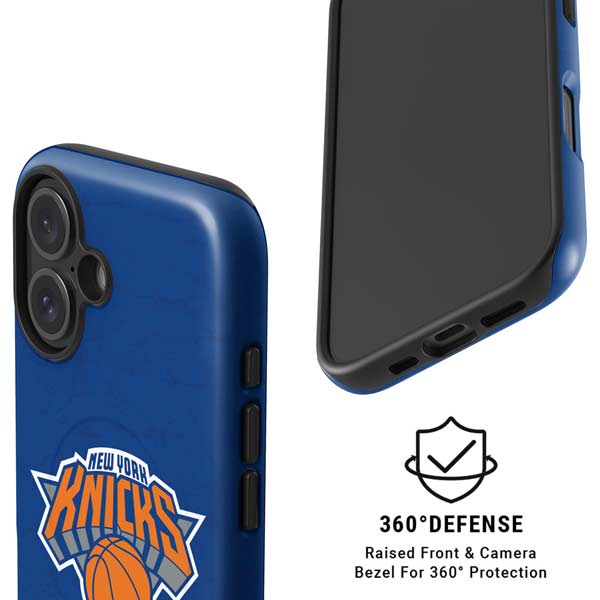 NBA New York Knicks Distressed iPhone 17 Magsafe Impact Case