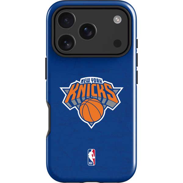 NBA New York Knicks Distressed iPhone 17 Pro Max Impact Case