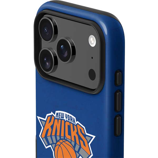 NBA New York Knicks Distressed iPhone 17 Pro Max Impact Case