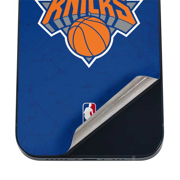 NBA New York Knicks Distressed iPhone 17 Pro Skin