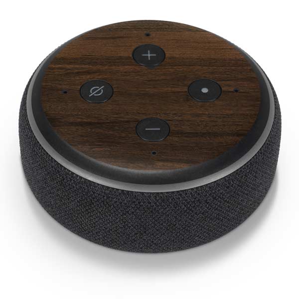 Kona Wood Amazon Echo Dot Skin