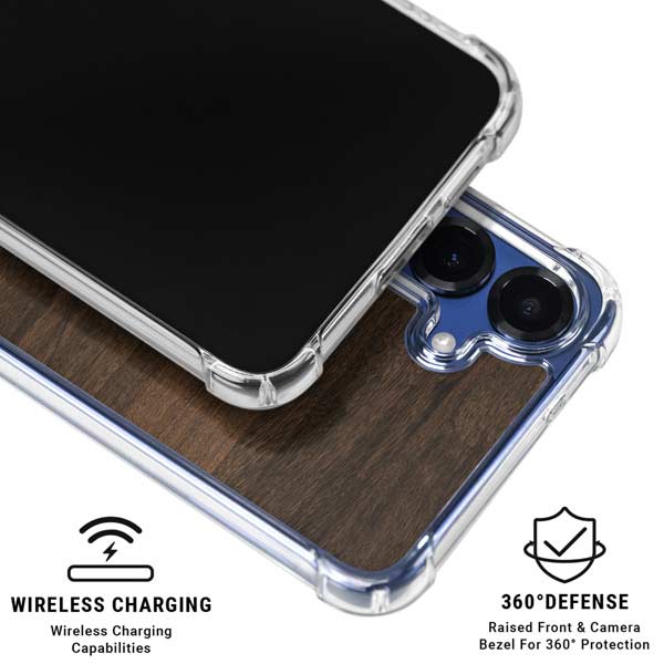 Kona Wood Galaxy S25 Plus Clear Case