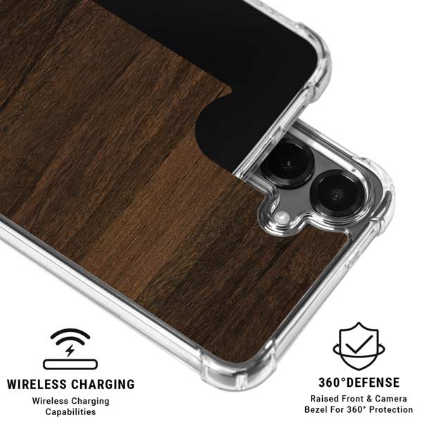 Kona Wood Galaxy S26 Plus Clear Case