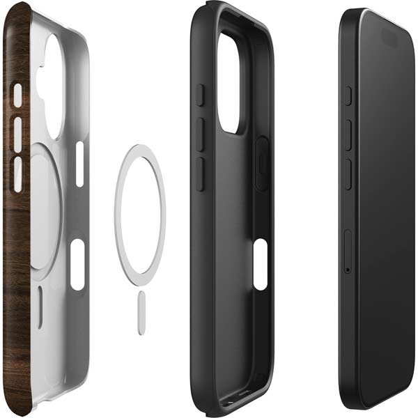 Kona Wood iPhone 16 Magsafe Impact Case