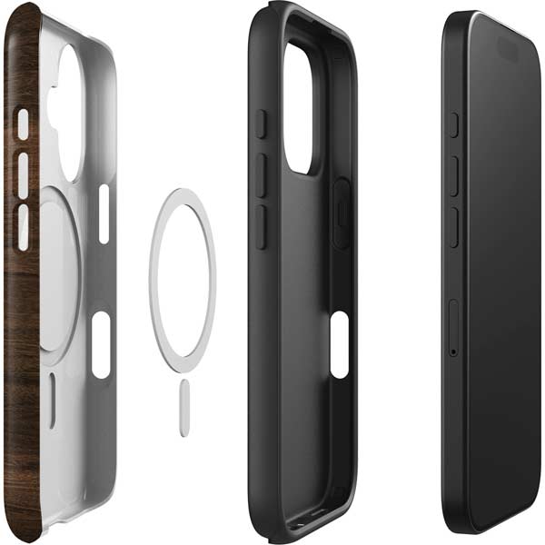 Kona Wood iPhone 16 Plus Magsafe Impact Case