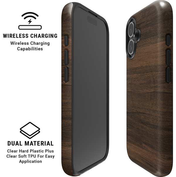 Kona Wood iPhone 16 Plus Magsafe Impact Case
