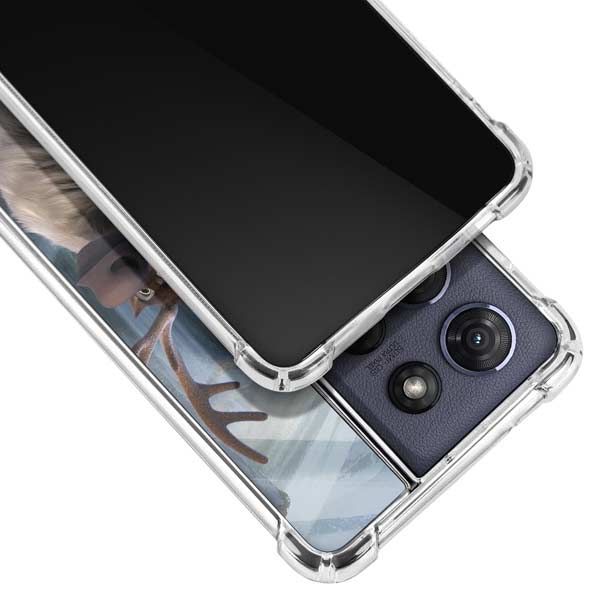Disney Frozen II Kristoff and Sven Moto G 5G (2025) Clear Case