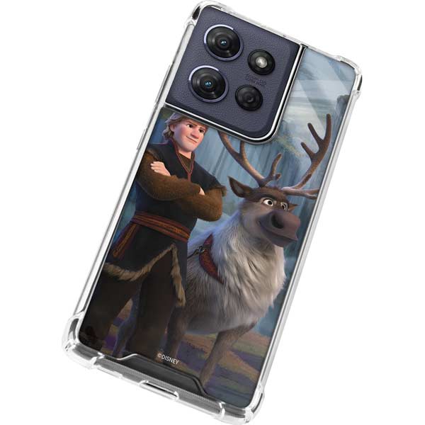 Disney Frozen II Kristoff and Sven Moto G Power 5G (2025) Clear Case