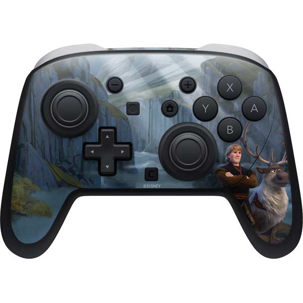 Disney Frozen II Kristoff and Sven Nintendo Switch 2 (2025) Pro Controller Skin