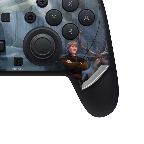 Disney Frozen II Kristoff and Sven Nintendo Switch 2 (2025) Pro Controller Skin