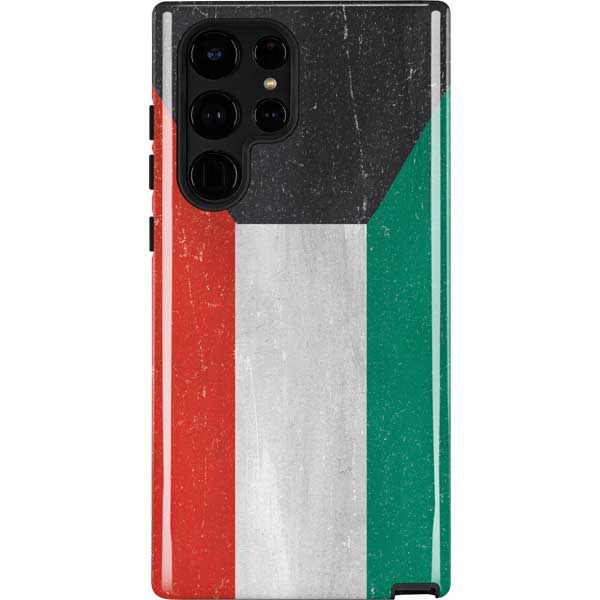 Kuwait Flag Distressed Galaxy S25 Ultra Impact Case