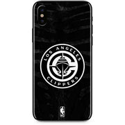 NBA LA Clippers Animal Print iPhone XS Skin