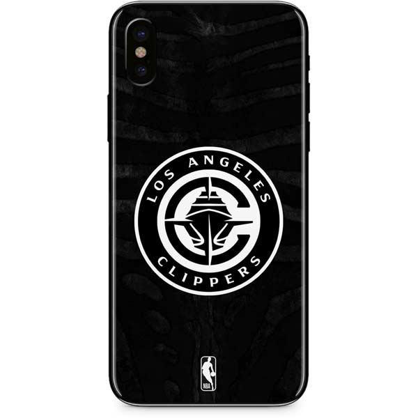NBA LA Clippers Animal Print iPhone XS Skin