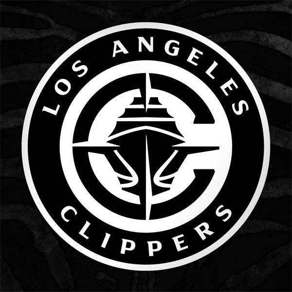 NBA LA Clippers Animal Print MacBook Skins