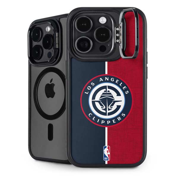NBA LA Clippers Canvas iPhone 14 Pro Kickstand Case