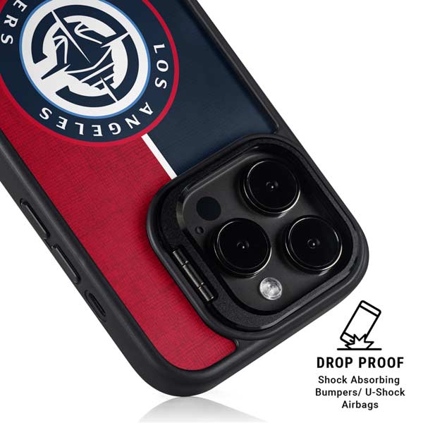 NBA LA Clippers Canvas iPhone 14 Pro Kickstand Case