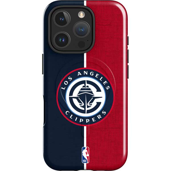 NBA LA Clippers Canvas iPhone 16 Pro Magsafe Impact Case