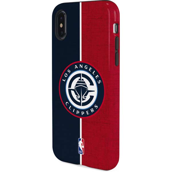 NBA LA Clippers Canvas iPhone XS Pro Case