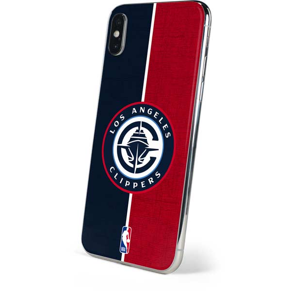 NBA LA Clippers Canvas iPhone XS Skin
