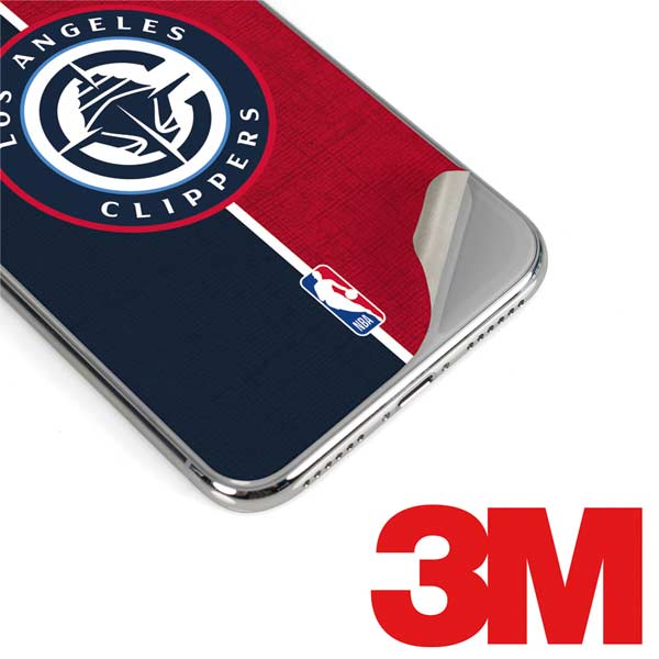 NBA LA Clippers Canvas iPhone XS Skin