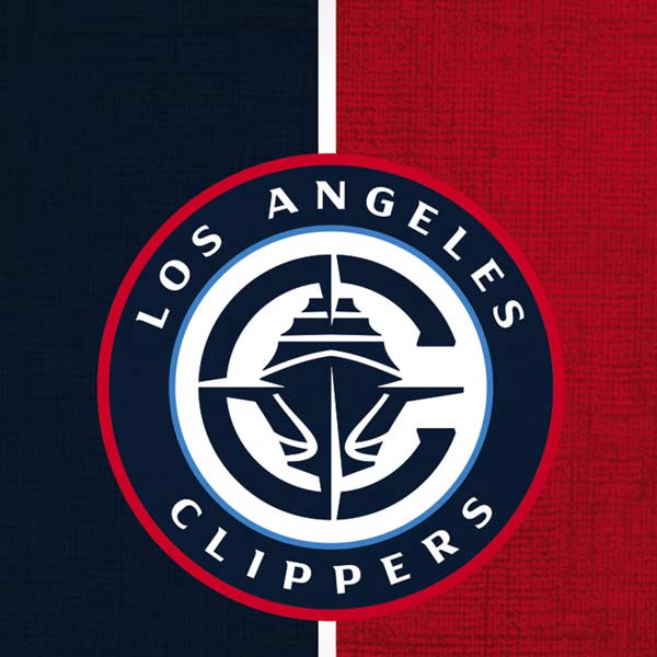 NBA LA Clippers Canvas iPhone XS Skin