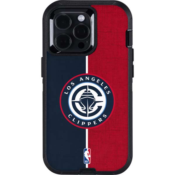 NBA LA Clippers Canvas Otterbox Defender iPhone Skin