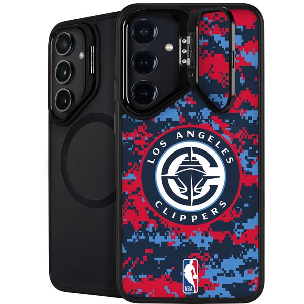 NBA LA Clippers Digi Camo Galaxy S26 Plus Kickstand Case