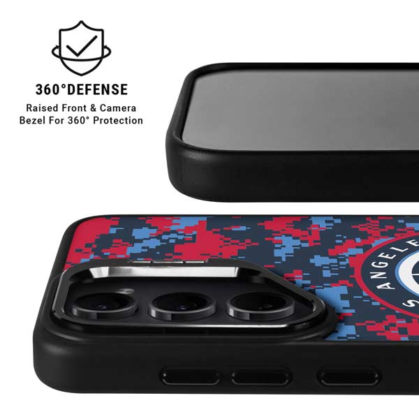 NBA LA Clippers Digi Camo Galaxy S26 Plus Kickstand Case