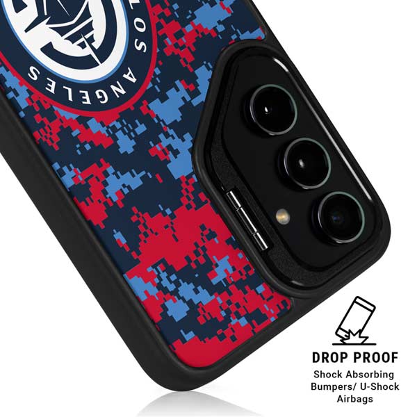 NBA LA Clippers Digi Camo Galaxy S26 Ultra Kickstand Case