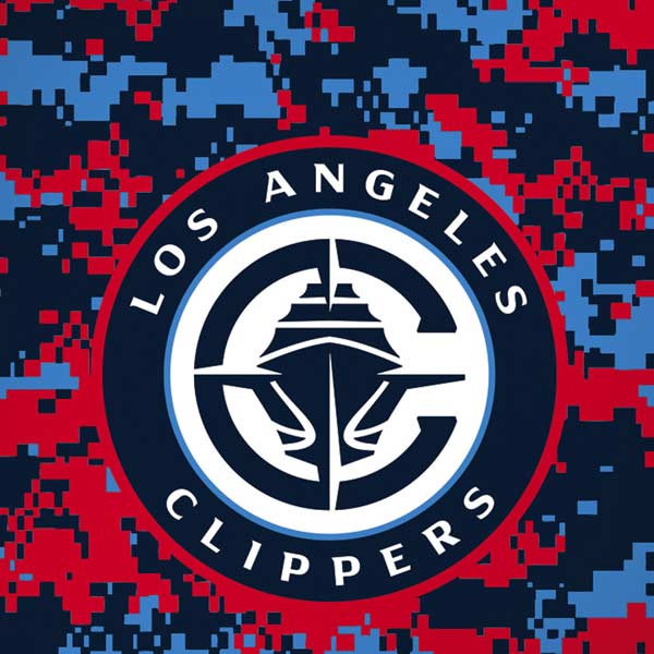 NBA LA Clippers Digi Camo iPhone XS Pro Case